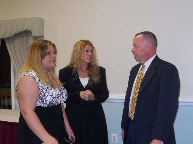 Angela and Patricia speak with Stafford County Assistant Chief Lockhart